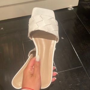 Princess polly white sandals